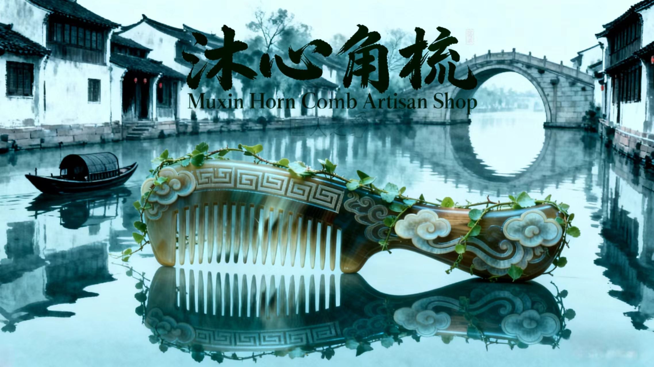 Say Goodbye to Static + Scalp Massage: This Vintage Buffalo Horn Comb Nails Both Aesthetics and Practicality