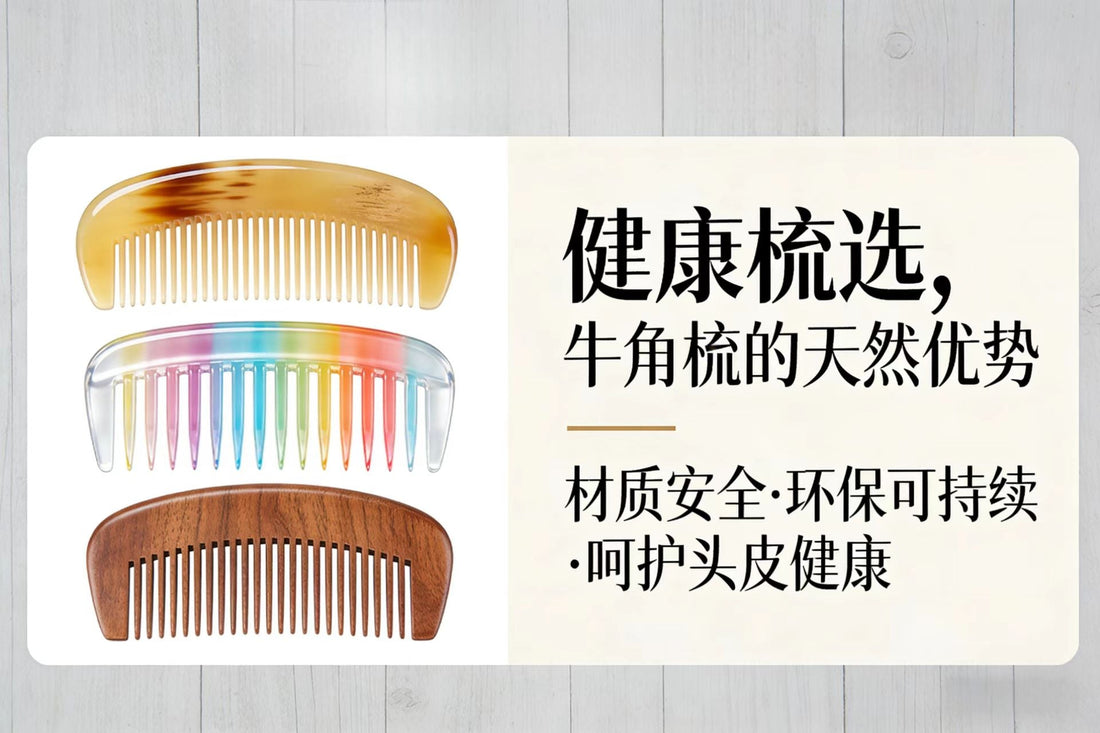Underrated Hair Care Essential! How Many Health Secrets Lie in the Natural Advantages of Ox Horn Combs?