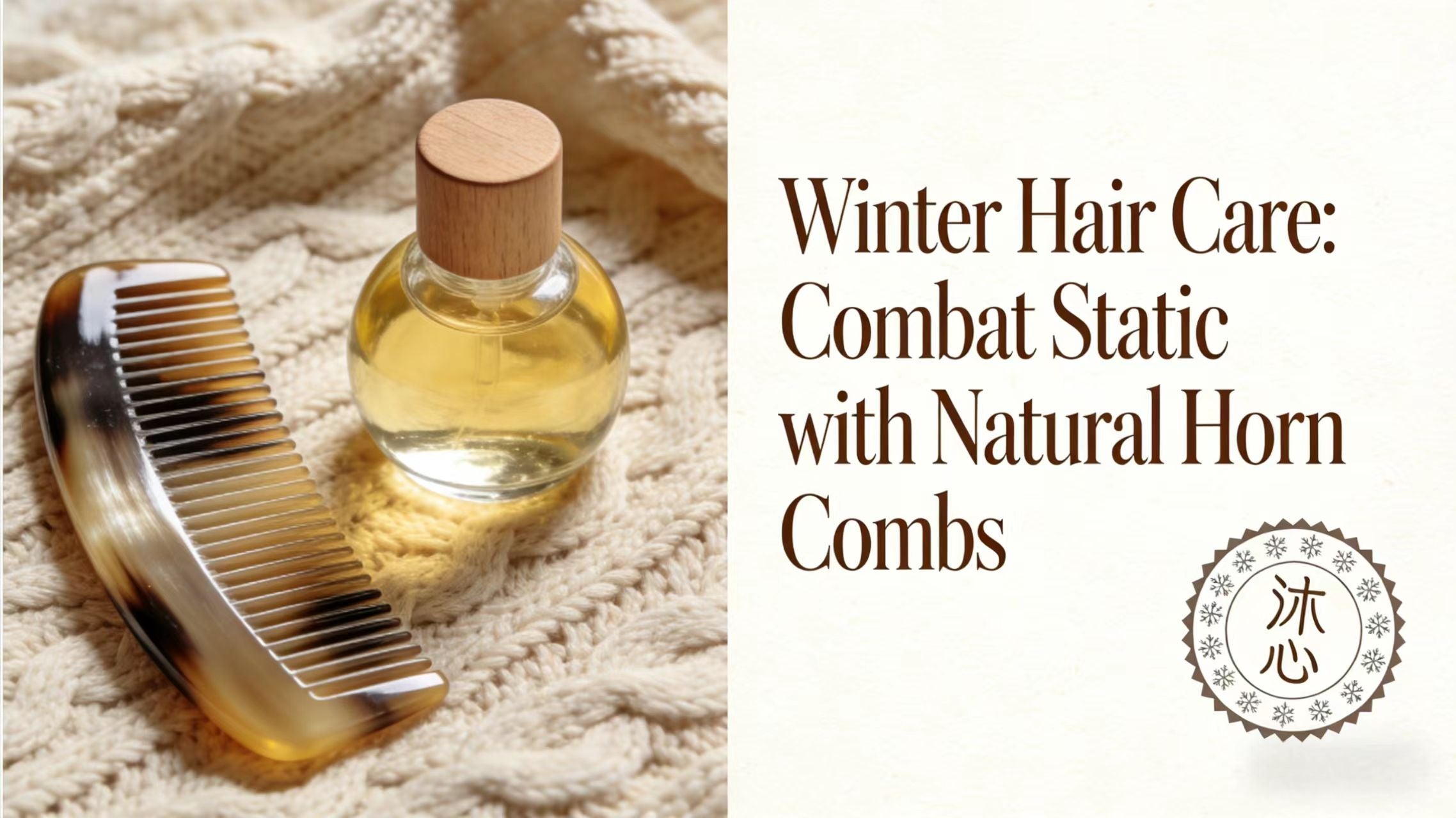 Winter Hair Care: No More Frizz! This "Ancient Wisdom Tool" Tames Static Effortlessly ✨